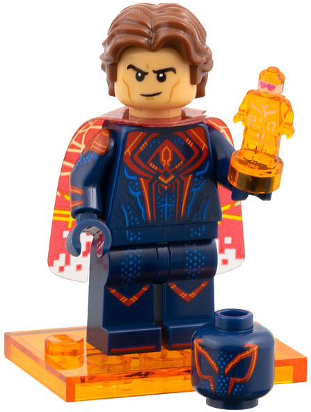 LEGO colspi-5 Miguel O'Hara / Spider-Man 2099, Spider-Man Across the Spider-Verse (Complete Set with Stand and Accessories)