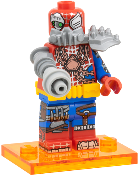 LEGO colspi-7 Petra Parker / Cyborg Spider-Woman, Spider-Man Across the Spider-Verse (Complete Set with Stand and Accessories)