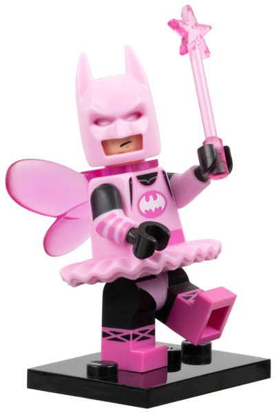 LEGO coltlbm-3 Fairy Batman, The LEGO Batman Movie, Series 1 (Complete Set with Stand and Accessories)