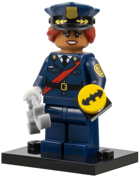 LEGO coltlbm-6 Barbara Gordon, The LEGO Batman Movie, Series 1 (Complete Set with Stand and Accessories)