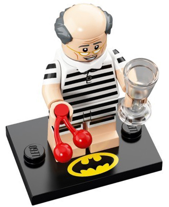 LEGO coltlbm2-10 Vacation Alfred Pennyworth, The LEGO Batman Movie, Series 2 (Complete Set with Stand and Accessories)