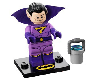 LEGO coltlbm2-14 Wonder Twin Zan, The LEGO Batman Movie, Series 2 (Complete Set with Stand and Accessories)