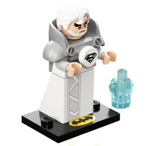 LEGO coltlbm2-16 Jor-El, The LEGO Batman Movie, Series 2 (Complete Set with Stand and Accessories)