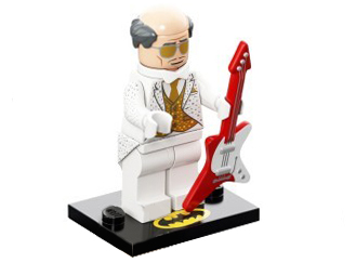 LEGO coltlbm2-2 Disco Alfred Pennyworth, The LEGO Batman Movie, Series 2 (Complete Set with Stand and Accessories)