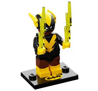 LEGO coltlbm2-20 Black Vulcan, The LEGO Batman Movie, Series 2 (Complete Set with Stand and Accessories)