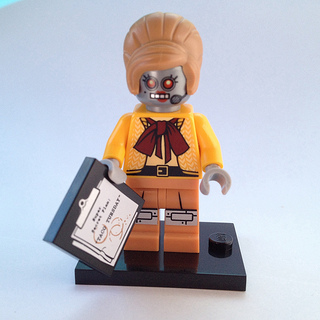 LEGO coltlm-11 Velma Staplebot, The LEGO Movie (Complete Set with Stand and Accessories)