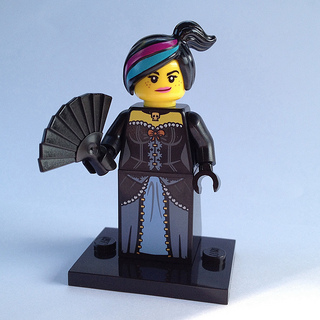 LEGO coltlm-4 Wild West Wyldstyle, The LEGO Movie (Complete Set with Stand and Accessories)