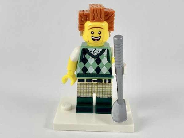 LEGO coltlm2-12 Gone Golfin' President Business, The LEGO Movie 2 (Complete Set with Stand and Accessories)