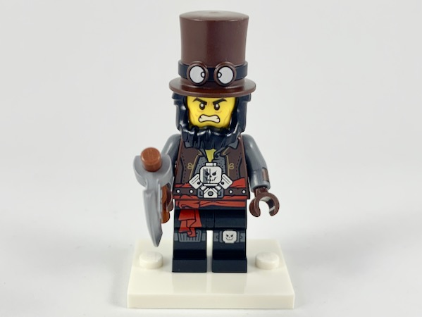 LEGO coltlm2-13 Apocalypseburg Abe, The LEGO Movie 2 (Complete Set with Stand and Accessories)