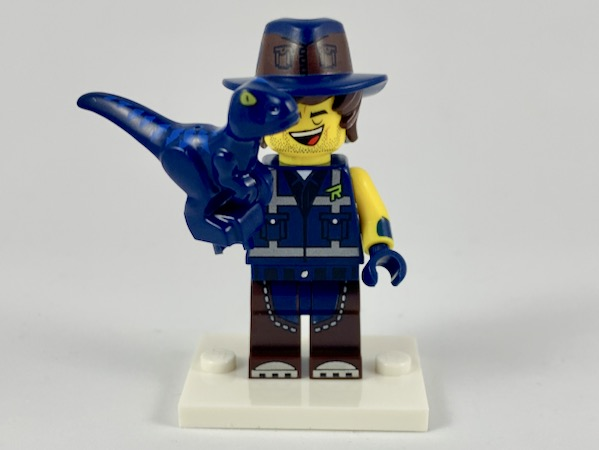 LEGO coltlm2-14 Vest Friend Rex, The LEGO Movie 2 (Complete Set with Stand and Accessories)