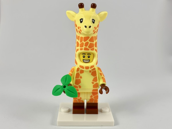 LEGO coltlm2-4 Giraffe Guy, The LEGO Movie 2 (Complete Set with Stand and Accessories)
