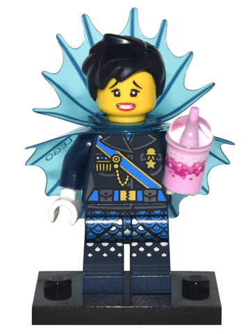 LEGO coltlnm-11 Shark Army General #1, The LEGO Ninjago Movie (Complete Set with Stand and Accessories)