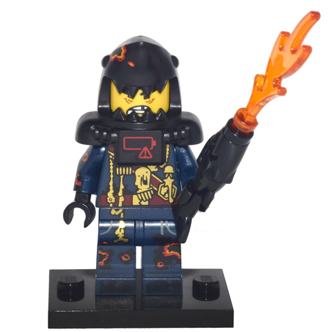 LEGO coltlnm-14 Shark Army Great White, The LEGO Ninjago Movie (Complete Set with Stand and Accessories)
