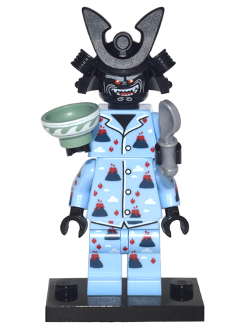 LEGO coltlnm-16 Volcano Garmadon, The LEGO Ninjago Movie (Complete Set with Stand and Accessories)