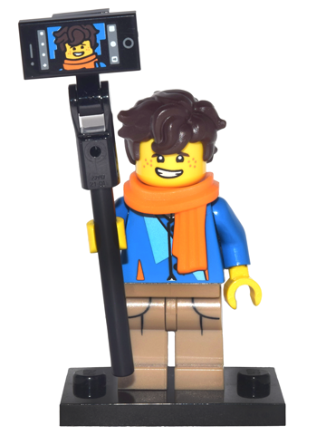 LEGO coltlnm-6 Jay Walker, The LEGO Ninjago Movie (Complete Set with Stand and Accessories)