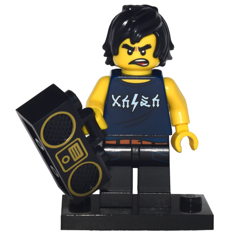 LEGO coltlnm-8 Cole, The LEGO Ninjago Movie (Complete Set with Stand and Accessories)