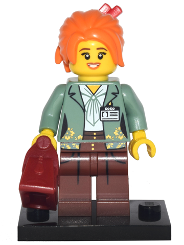 LEGO coltlnm-9 Misako, The LEGO Ninjago Movie (Complete Set with Stand and Accessories)