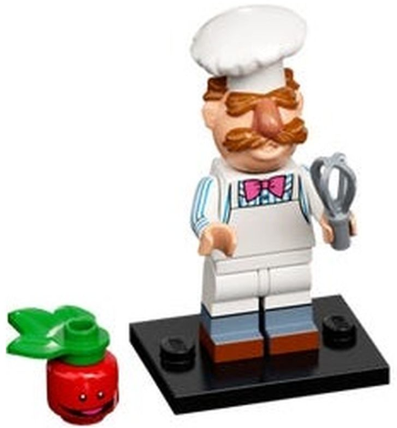 LEGO coltm-11 Swedish Chef, The Muppets (Complete Set with Stand and Accessories)
