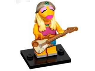 LEGO coltm-12 Janice, The Muppets (Complete Set with Stand and Accessories)