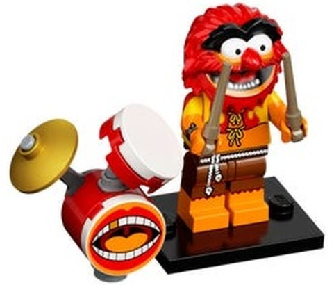 LEGO coltm-8 Animal, The Muppets (Complete Set with Stand and Accessories)