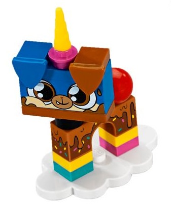 LEGO coluni1-12 Dessert Puppycorn, Unikitty!, Series 1 (Complete Set with Stand)
