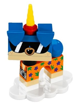 LEGO coluni1-3 Shades Puppycorn, Unikitty!, Series 1 (Complete Set with Stand)