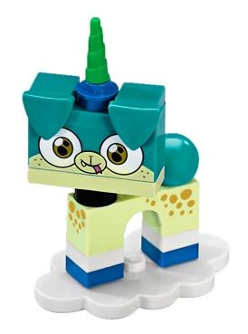 LEGO coluni1-9 Alien Puppycorn, Unikitty!, Series 1 (Complete Set with Stand)