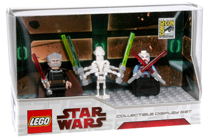 LEGO comcon006 Collectible Display Set 4 - San Diego Comic-Con 2009 Exclusive