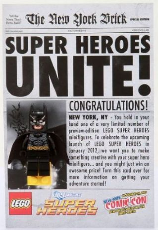 LEGO comcon018 Batman - New York Comic-Con 2011 Exclusive