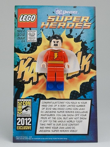 LEGO comcon020 Shazam / Captain Marvel - San Diego Comic-Con 2012 Exclusive