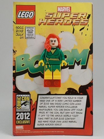 LEGO comcon021 Jean Grey in Phoenix Costume - San Diego Comic-Con 2012 Exclusive
