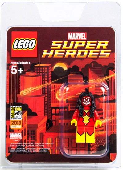 LEGO comcon027 Spider-Woman - San Diego Comic-Con 2013 Exclusive blister pack