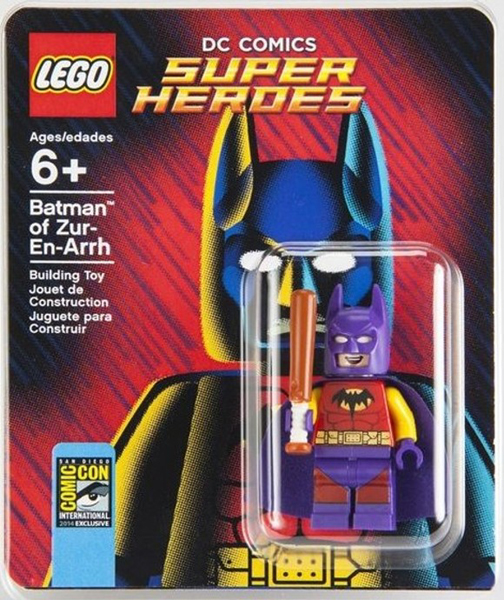 LEGO comcon036 Batman of Zur-En-Arrh - San Diego Comic-Con 2014 Exclusive blister pack