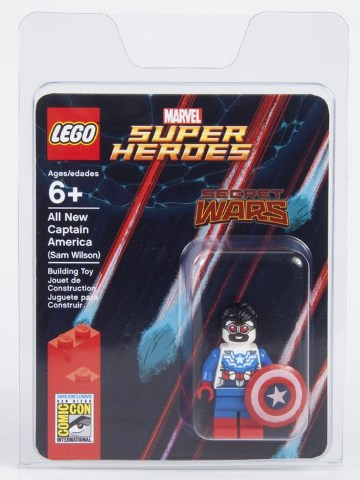 LEGO comcon046 All New Captain America (Sam Wilson) - San Diego Comic-Con 2015 Exclusive blister pack