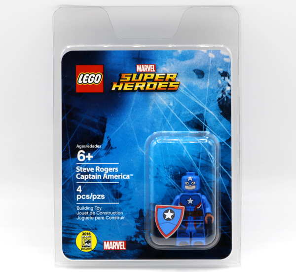 LEGO comcon051 Steve Rogers Captain America - San Diego Comic-Con 2016 Exclusive blister pack