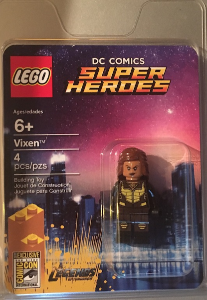 LEGO comcon054 Vixen - San Diego Comic-Con 2017 Exclusive blister pack