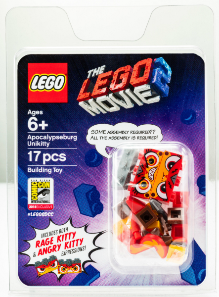 LEGO comcon057 Apocalypseburg Unikitty - San Diego Comic-Con 2018 Exclusive blister pack