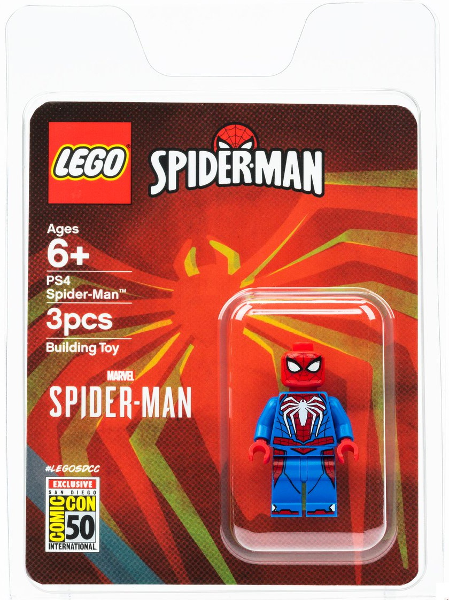 LEGO comcon058 PS4 Spider-Man - San Diego Comic-Con 2019 Exclusive blister pack