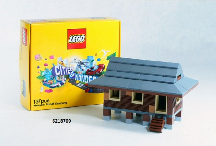 LEGO COWMY3 Malaysia - Rumah Kampung (Village House) (6218709)
