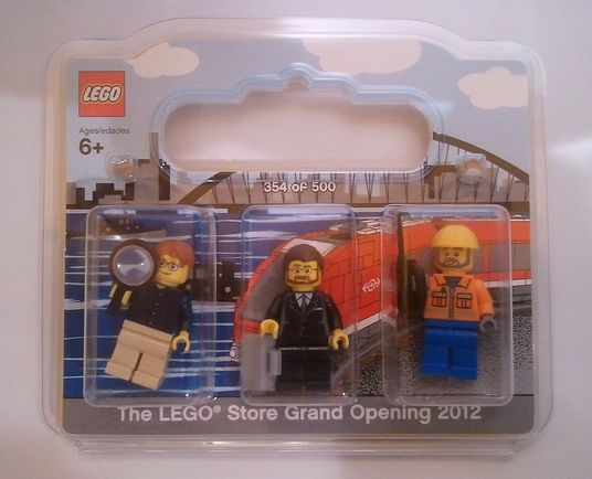 LEGO Elizabeth LEGO Store Grand Opening Exclusive Set, Jersey Gardens, Elizabeth, NJ blister pack