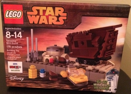 LEGO Fanexpo002 Tatooine Mini-build (with R2-D2) - Fan Expo Canada 2015 Exclusive