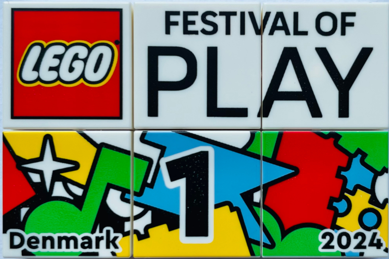 LEGO fopp02 LEGO Festival of Play Denmark Puzzle Promotional 2024