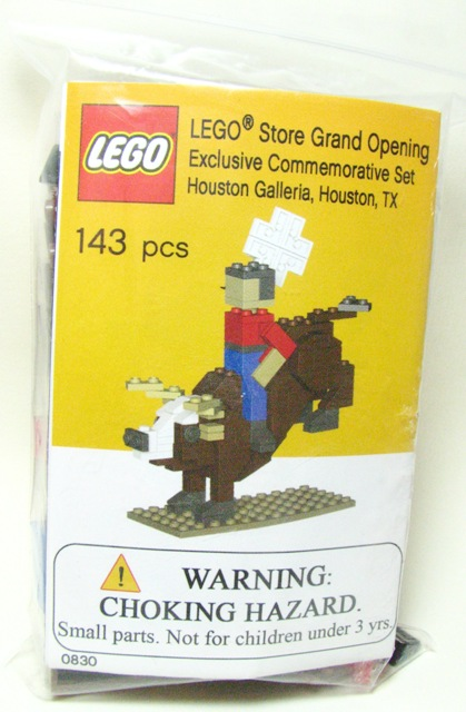 LEGO HOUSTON-2 LEGO Store Grand Opening Exclusive Set, The Galleria, Houston, TX