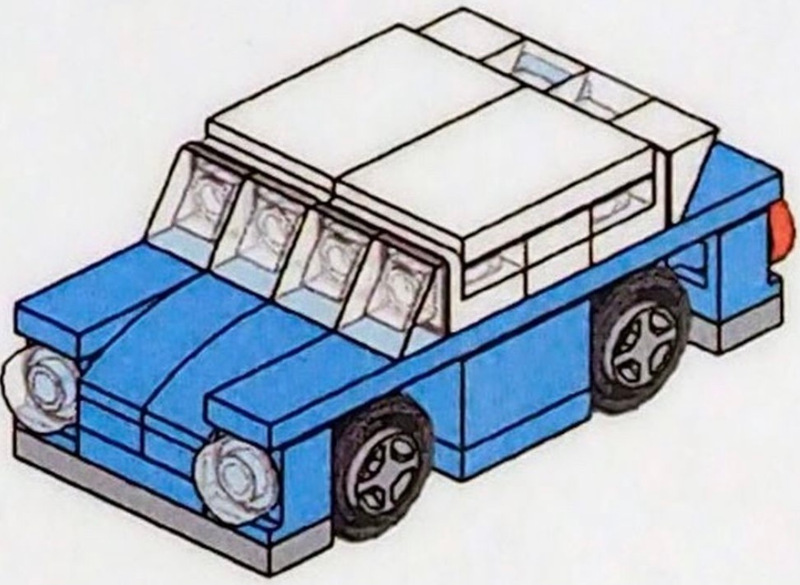 LEGO HPFORDANG LEGO Brand Store Exclusive Build - Harry Potter Ford Anglia