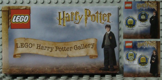 LEGO HPG03 Harry Potter Gallery 3 - Dumbledore, Ginny Weasley, D. Malfoy, Snape