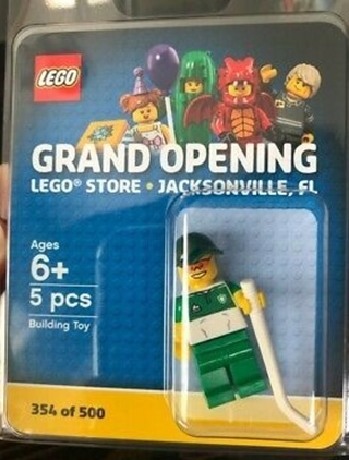 LEGO Jacksonville LEGO Store Grand Opening Exclusive Set, Jacksonville, FL blister pack
