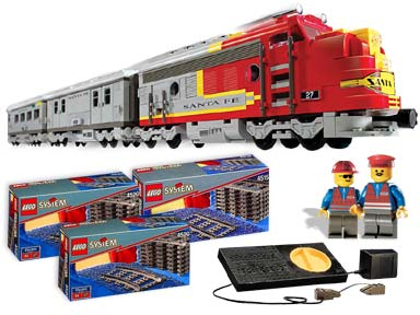 LEGO K10020 Santa Fe Starter Kit