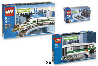 LEGO K10158 Deluxe High Speed Train Collection