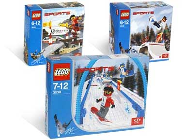 LEGO K3538 Snowboard Cross Race Kit