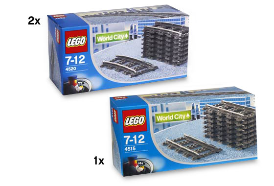 LEGO K4516 Oval Track Kit